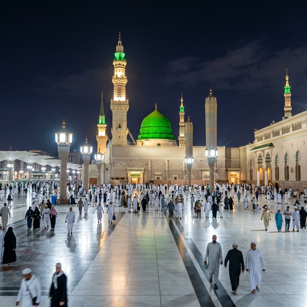 Madinah at Night